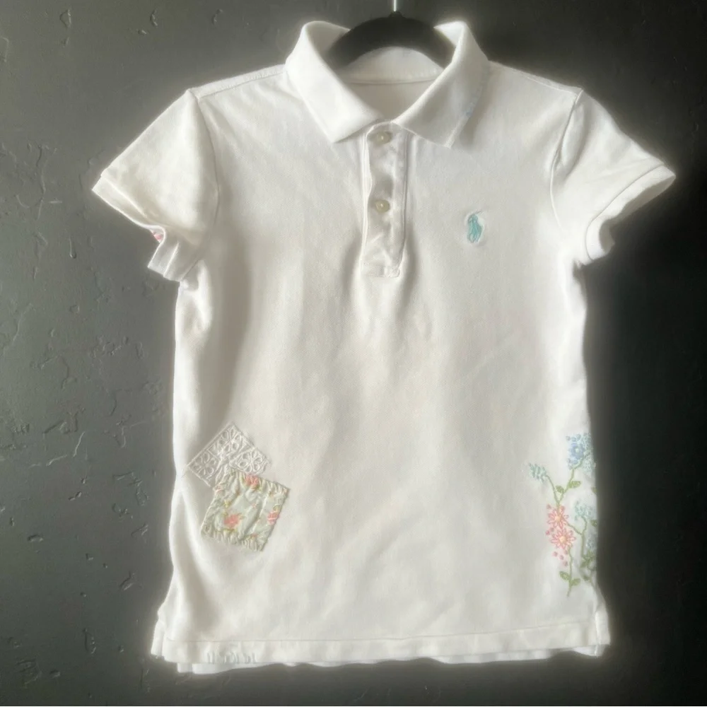 Girls vest, jacket, shirt ￼4 pieces Ralph Lauren, Forever 21, Jona Michelle